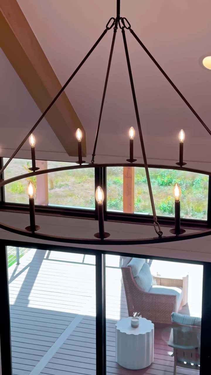 Chandelier Fireplace 3